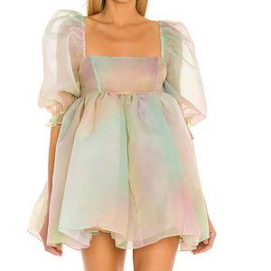 Selkie Rainbow Puff Dress Size XS